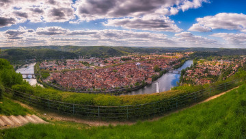 Картинка cahors города -+панорамы простор