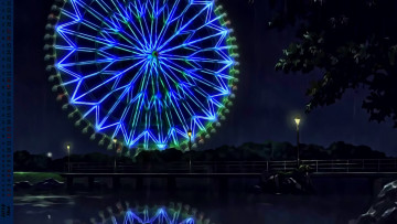 Картинка календари аниме аттракцион колесо