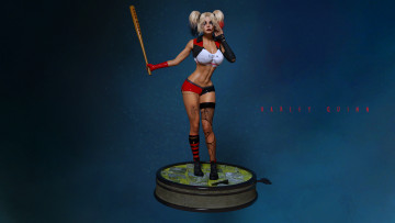 Картинка 3д+графика фантазия+ fantasy девушка бита униформа взгляд фон