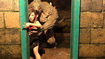 Картинка 3д+графика фантазия+ fantasy фон взгляд девушка