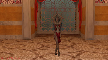 обоя 3д графика, люди , people, фон, взгляд, девушка