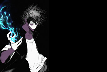 Картинка аниме boku+no+hero+academia dabi