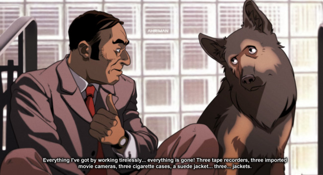 Обои картинки фото рисованное, кино,  мультфильмы, иван, васильевич, меняет, профессию, шпак, собака