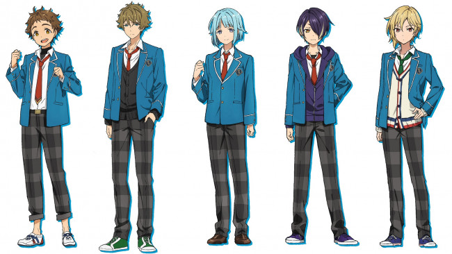 Обои картинки фото аниме, ensemble stars, ансамбль, звёзд