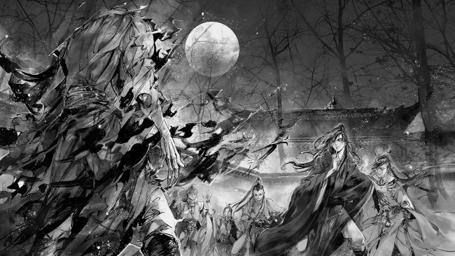 Обои картинки фото аниме, mo dao zu shi, the, untamed, неукротимый, повелитель, чэньцин, мосян, тунсю, mo, dao, zu, shi, магистр, дьявольского, культа