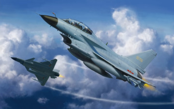 Картинка авиация 3д рисованые v-graphic chengdu j10 китайский самолет j10s firebird ноак истребитель ввс народно освободительной армии китая боевой