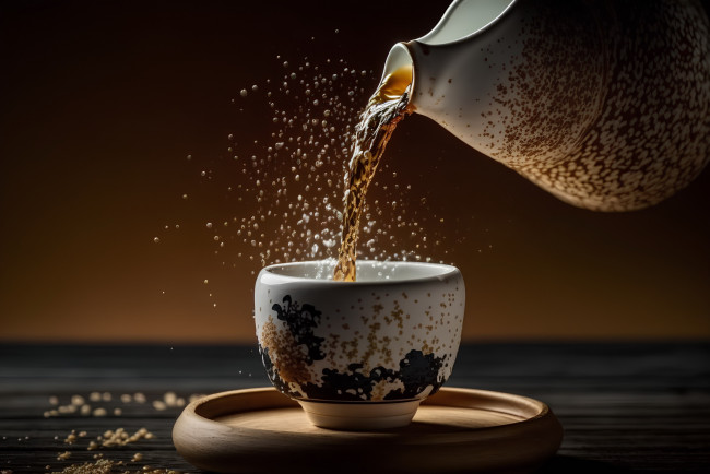 Обои картинки фото еда, напитки,  чай, чашка, чай, чайник