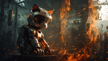 Картинка фэнтези роботы +киборги +механизмы нейросети графика нейроарт ai art нейронные сети рисунки нейро искусство нейрографика graphics neuroart neural networks drawings neuro neurography