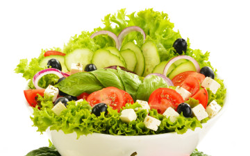 Картинка еда салаты +закуски греческий салат овощи маслины