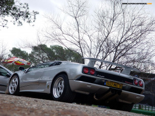 Картинка lamborghini mircielago автомобили выставки уличные фото