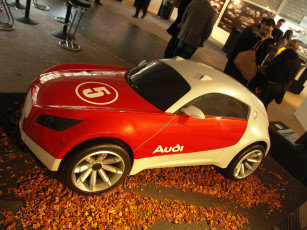 Картинка audi fiftyseven concept автомобили выставки уличные фото