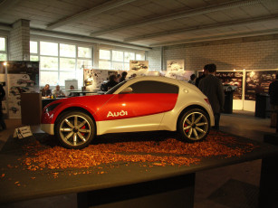 Картинка audi fiftyseven concept автомобили выставки уличные фото