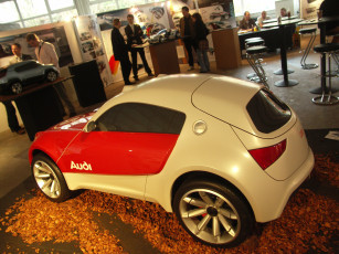 Картинка audi fiftyseven concept автомобили выставки уличные фото