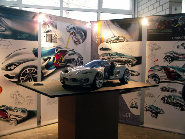 Обои картинки фото bmw, structure, driven, concept, автомобили