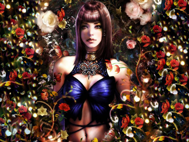 Обои картинки фото фэнтези, девушки