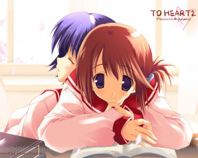 Картинка аниме to heart