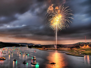 Картинка разное салюты фейерверки