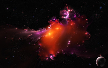 Картинка космос галактики туманности