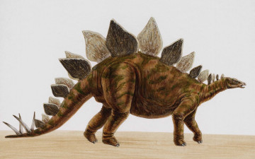 Картинка рисованные животные доисторические