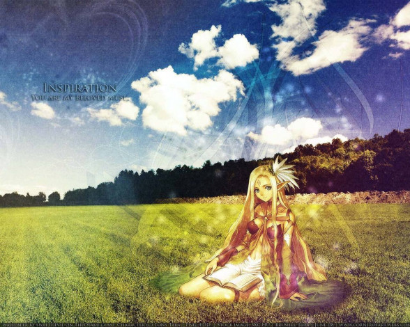 Обои картинки фото аниме, shining, tears, wind