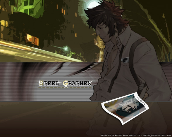 Обои картинки фото аниме, speed, grapher