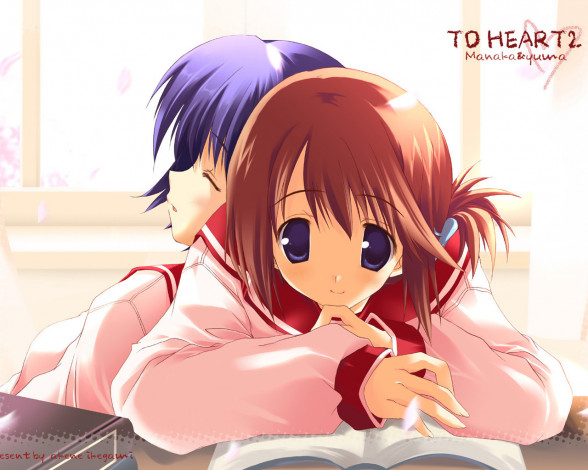 Обои картинки фото аниме, to, heart