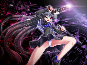 Картинка аниме weapon blood technology