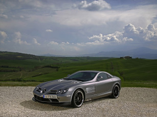 Картинка mercedes mclaren slr 722 автомобили benz