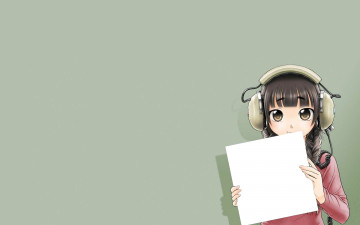 Картинка аниме headphones instrumental