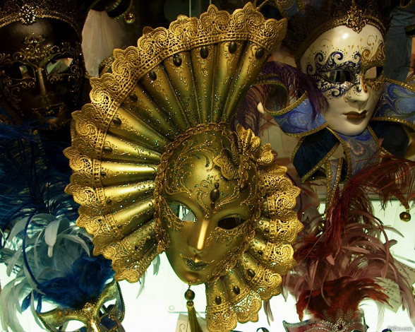 Обои картинки фото разное, маски, карнавальные, костюмы