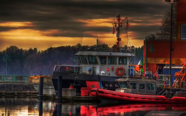 Обои картинки фото корабли, баркасы, буксиры