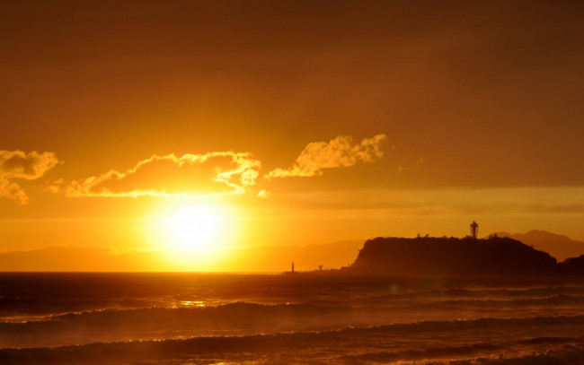 Обои картинки фото природа, восходы, закаты