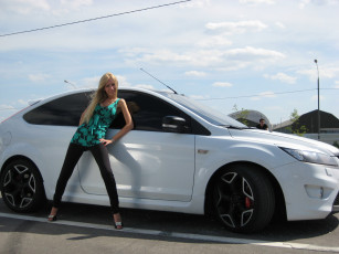 Картинка автомобили авто девушками