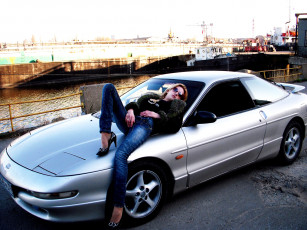 Картинка автомобили авто девушками