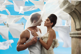 Картинка разное мужчина+женщина чувства белье чашка