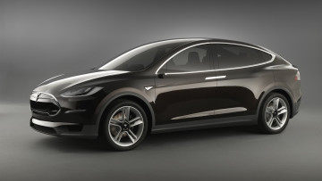 Картинка автомобили tesla model x