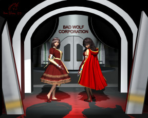 Картинка 3д графика people люди девушки