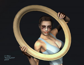 Картинка 3д графика people люди девушка