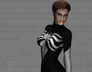 Картинка 3д графика people люди девушка