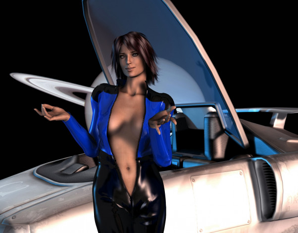 Обои картинки фото 3д, графика, people, люди, девушка