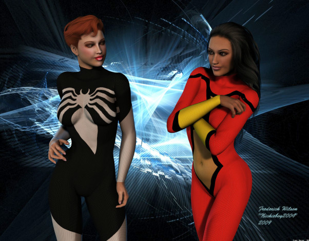 Обои картинки фото 3д, графика, people, люди, девушки