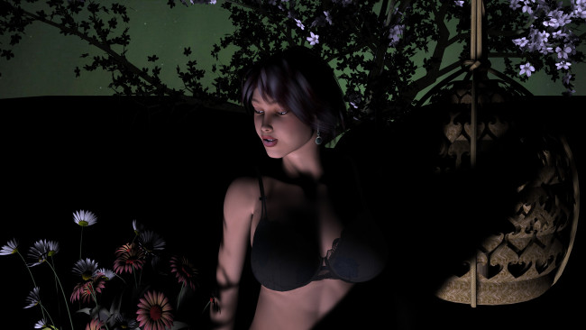 Обои картинки фото 3д, графика, people, люди, девушка