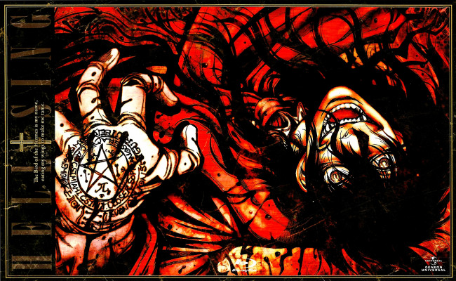 Обои картинки фото аниме, hellsing, alucard, vampire, вампир