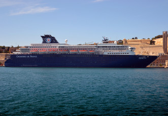 Картинка zenith корабли лайнеры круиз море лайнер мальта