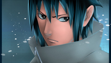 Картинка аниме naruto uсhiha саске парень