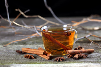 Картинка еда напитки +Чай корица бадьян