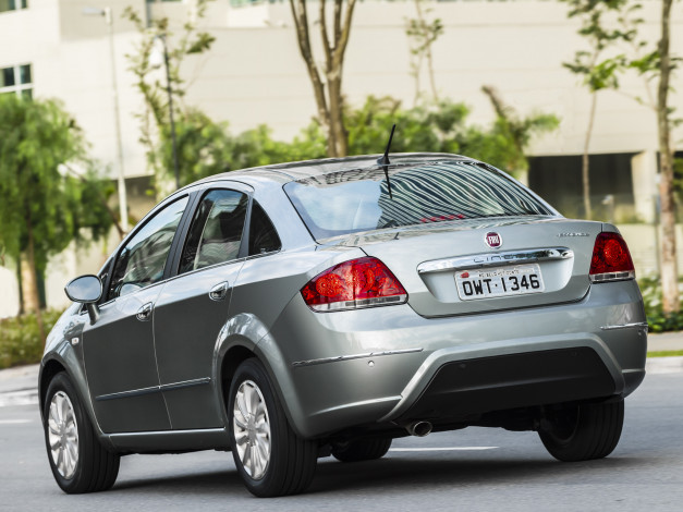 Обои картинки фото автомобили, fiat, серый, 2014г, 323, br-spec, linea