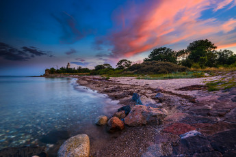 Картинка природа маяки маяк побережье