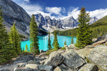 Картинка природа реки озера лес горы озеро