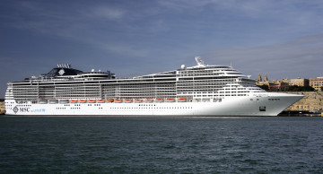 Картинка msc+preziosa корабли лайнеры лайнер круиз